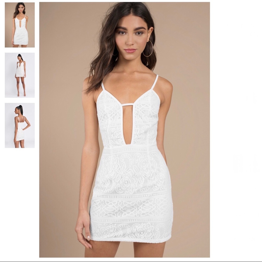 Tight White Dress